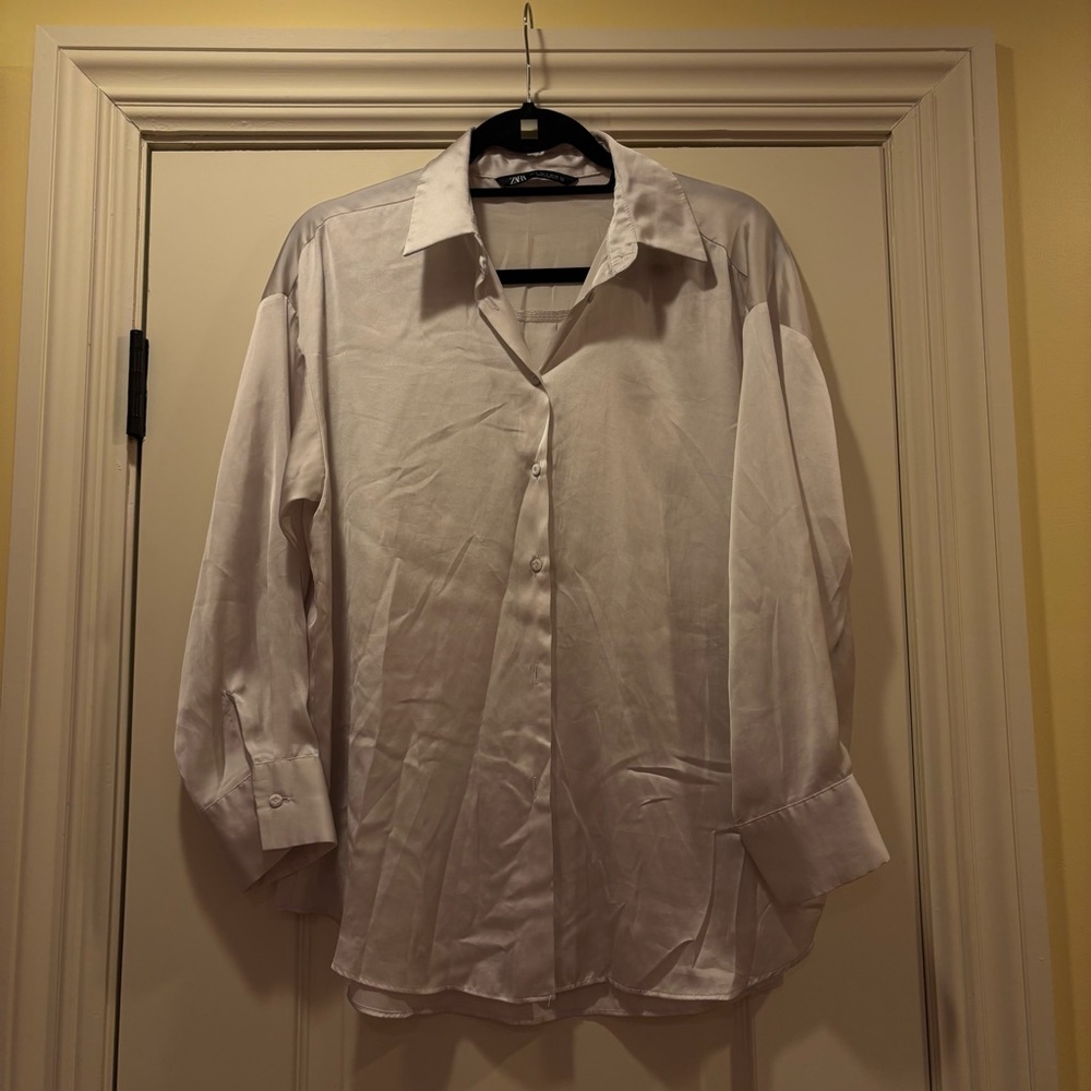 Zara Silky Blouse